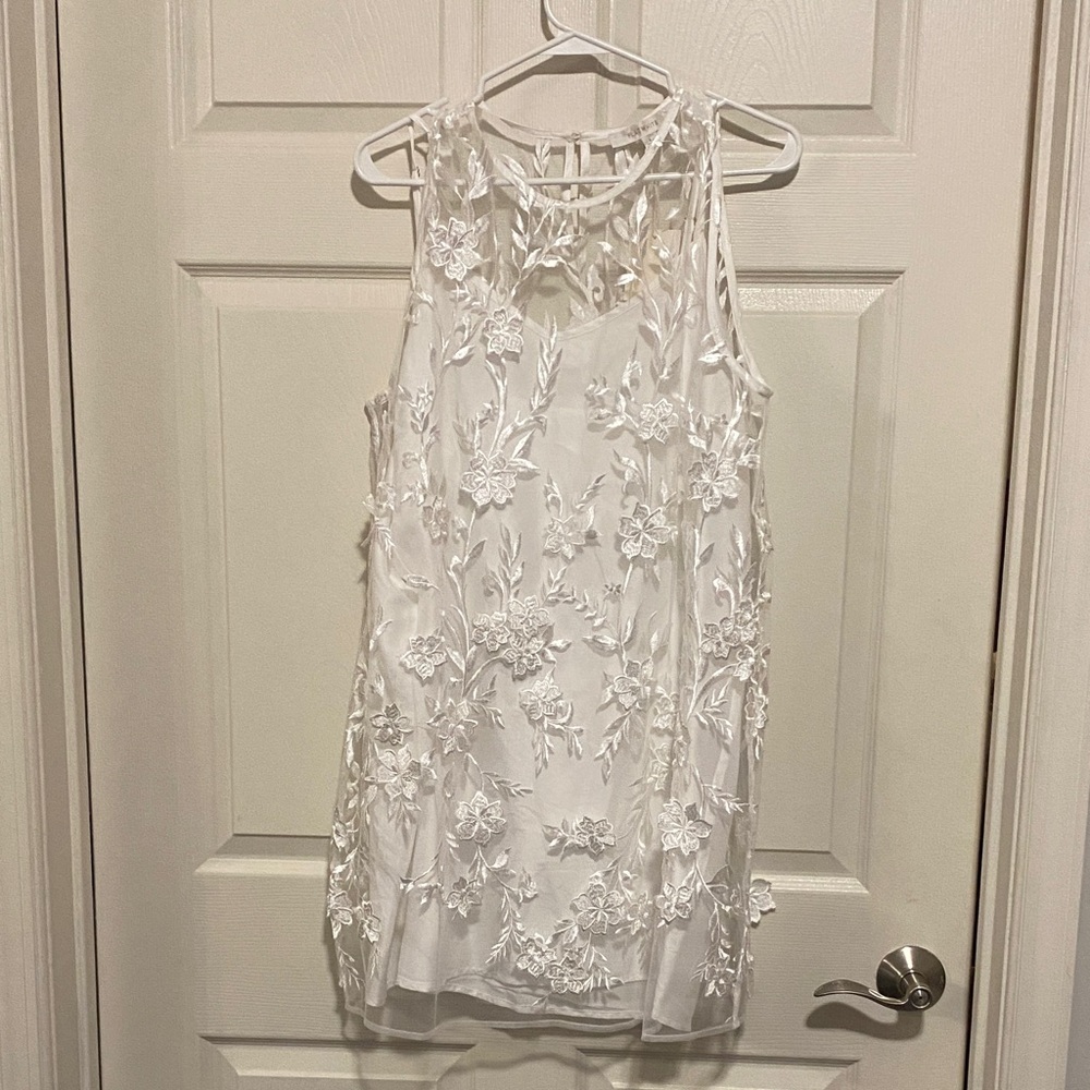 NWT Anthropologie Lace Mini Dress (Bridal)